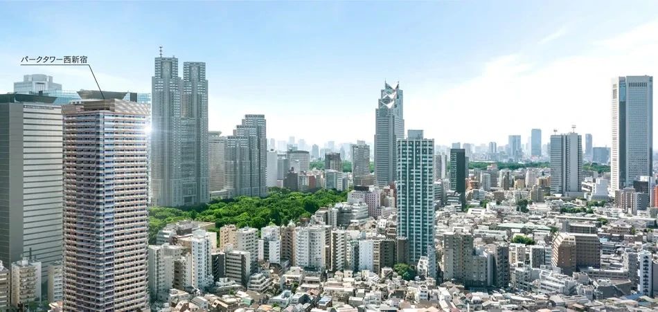 仅一套 | 日本东京核心新宿区高级塔楼 PARK TOWER 西新宿