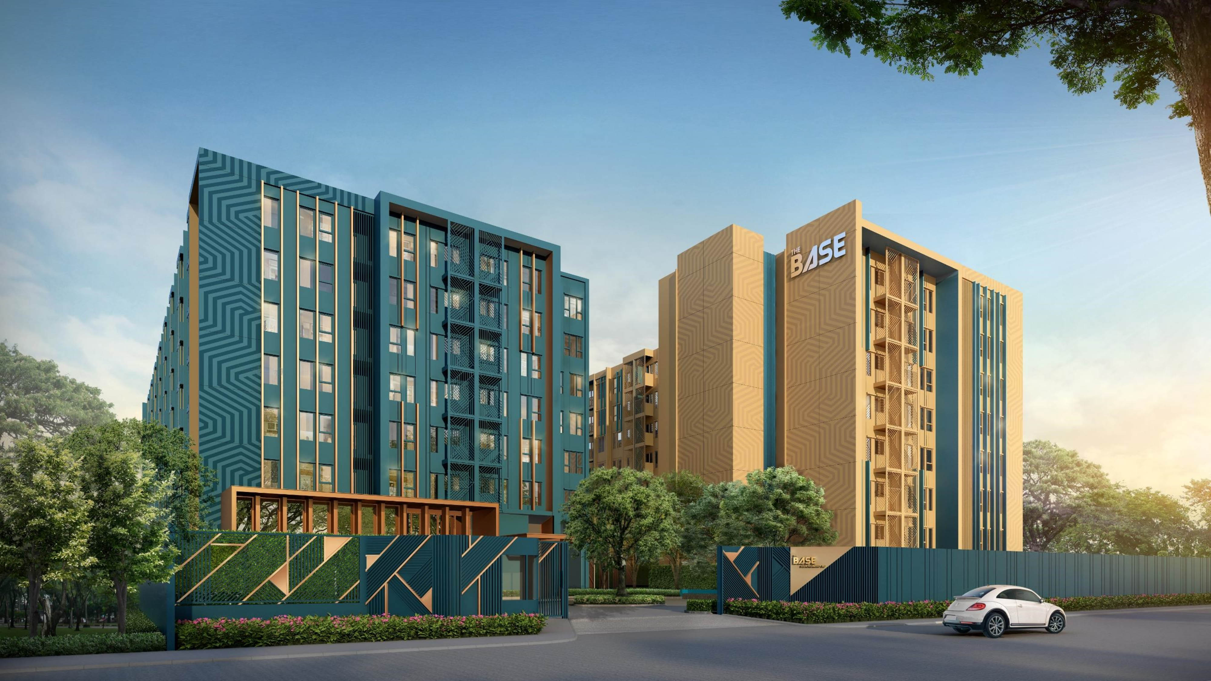 曼谷投资｜曼谷稀缺低密度公寓The Base Sukhumvit 50