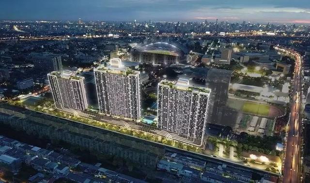 泰国曼谷公寓 Supalai Veranda Ramkhamhaeng 2居2卫 59平米