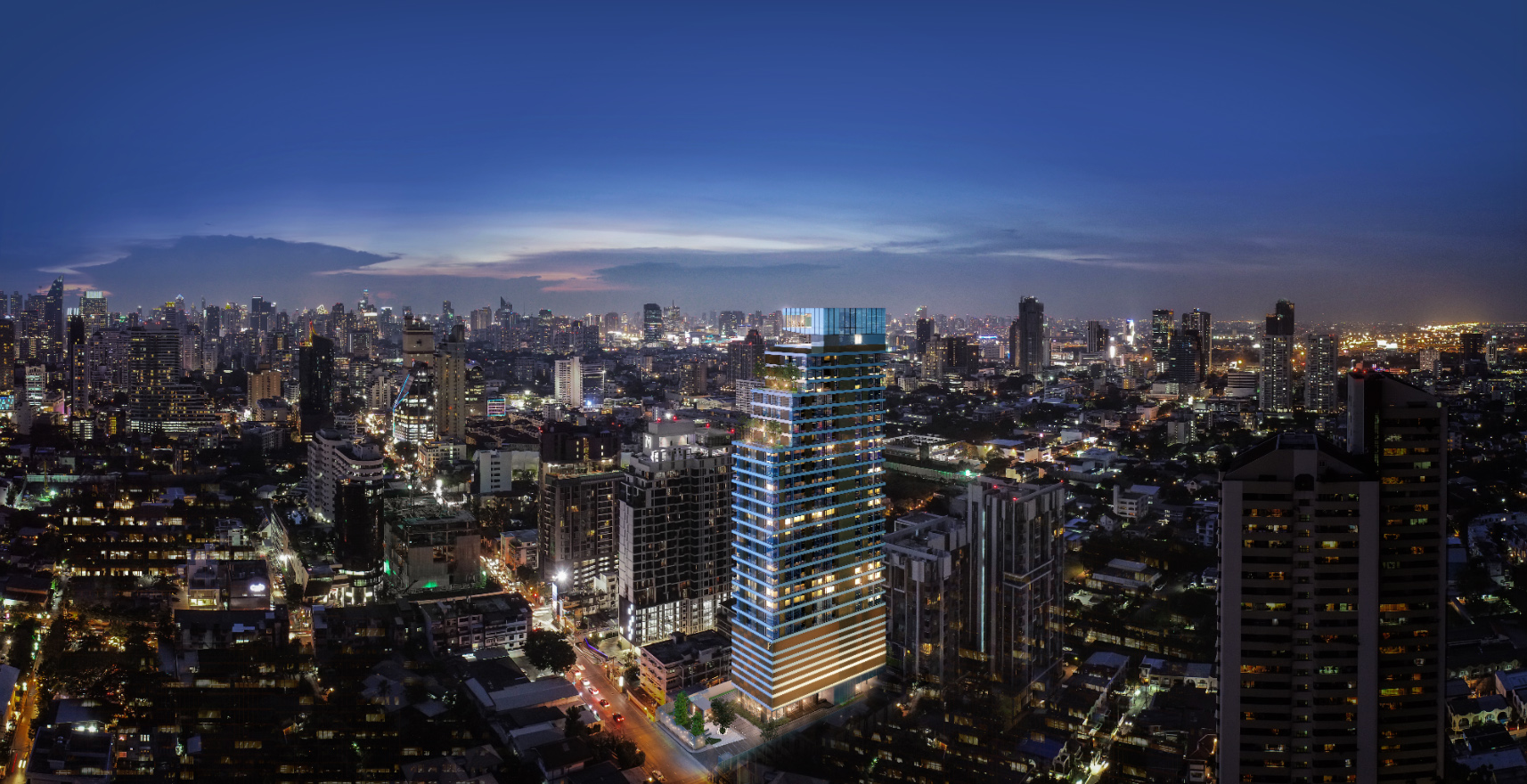 曼谷核心地段公寓通罗亿番阁 The Fine Bangkok Thonglor-Ekamai