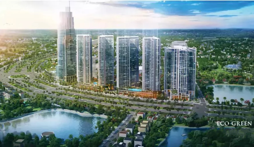 越南胡志明市七区高端公园式复合型住宅｜Eco Green Saigo