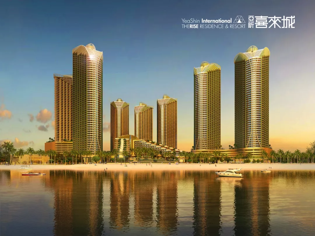 马来西亚地标海景超高层酒店式公寓 | 光之湾亚昕喜来城The Rise
