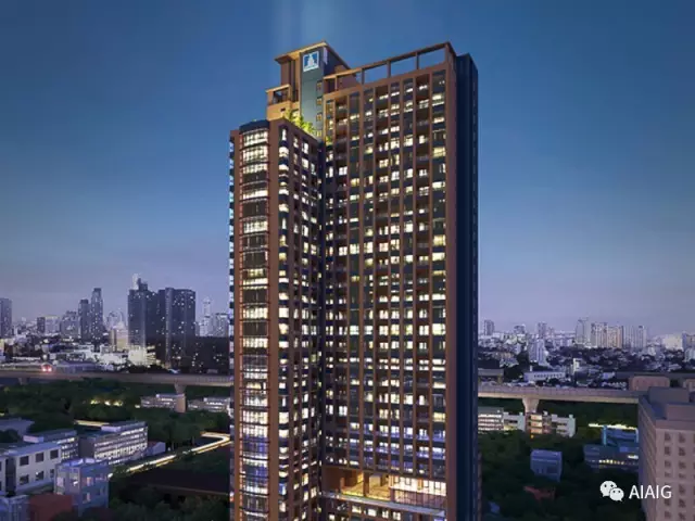 泰国曼谷现房公寓 Lumpini Suite Makkasan 25层 1居 27.28平米