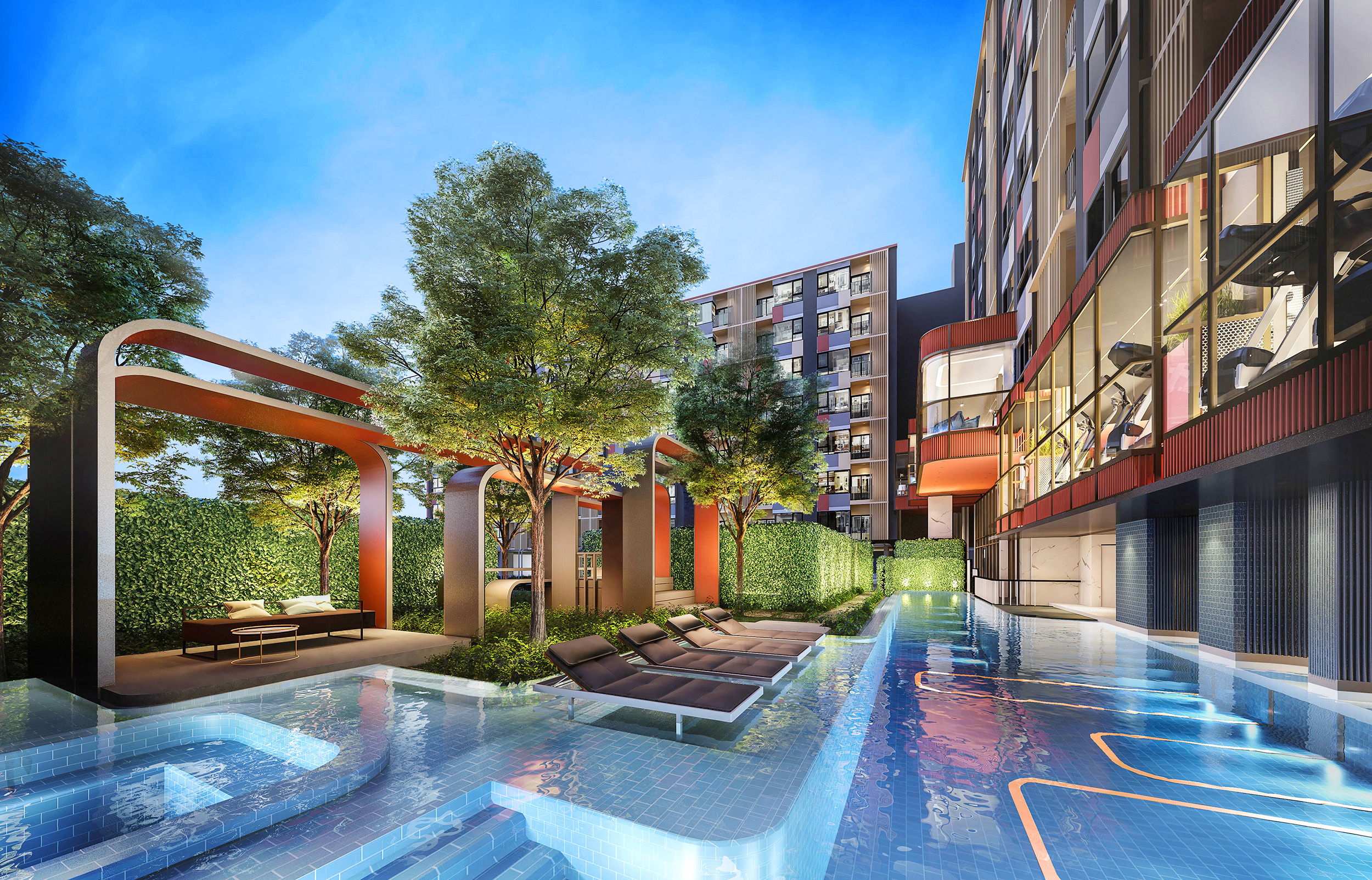 泰国曼谷素坤逸核心区地铁500米丨 普夏Sukhumvit 97
