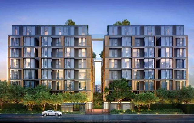 泰国曼谷公寓 Quintara Treehaus Sukhumvit 42 1居1卫 40平米