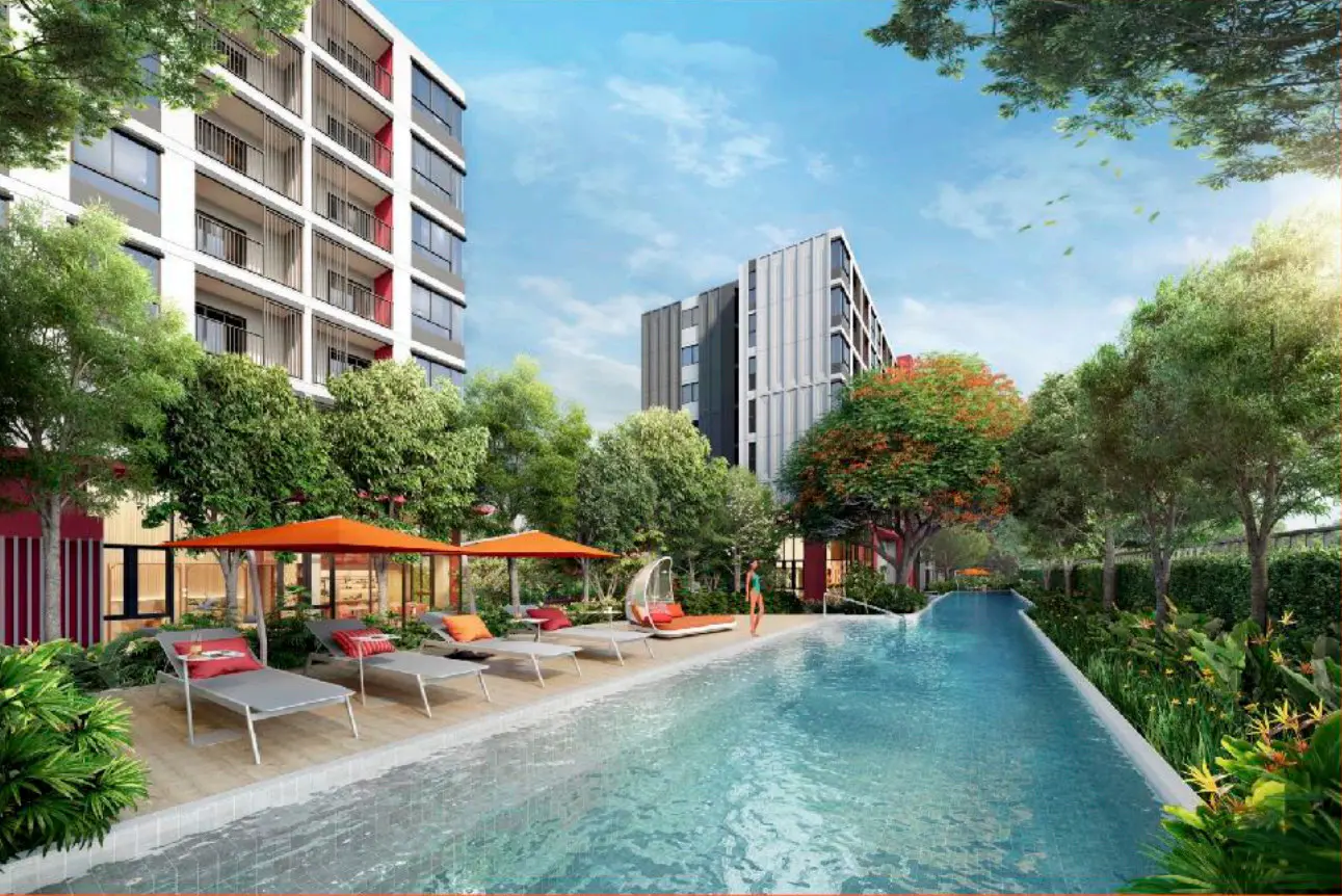 【投资新宠】曼谷大学城D condo VIVID学生公寓:8%高收益率,42万起轻松置业!