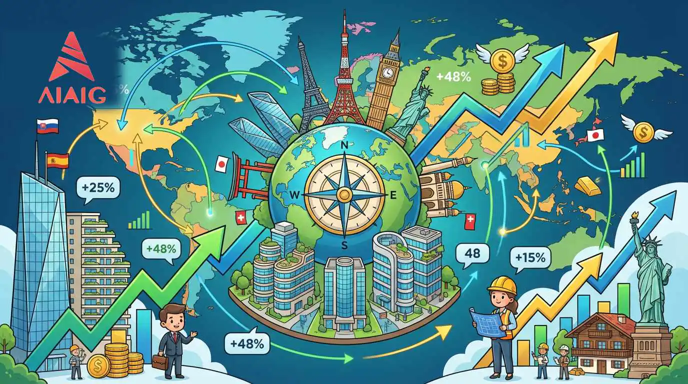 AIAIG Overseas Real Estate Investment Weekly Report|2025 Week 48 (Part 1): Latest Real Estate Policies and Overseas Home Buying Information in Southeast Asia, Japan, and Dubai