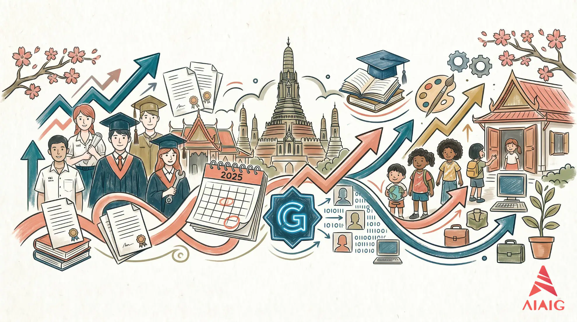 Thailand Universal Education Policy 2025: All Schools Must Accept Foreign Students, Launches G Code Identity System