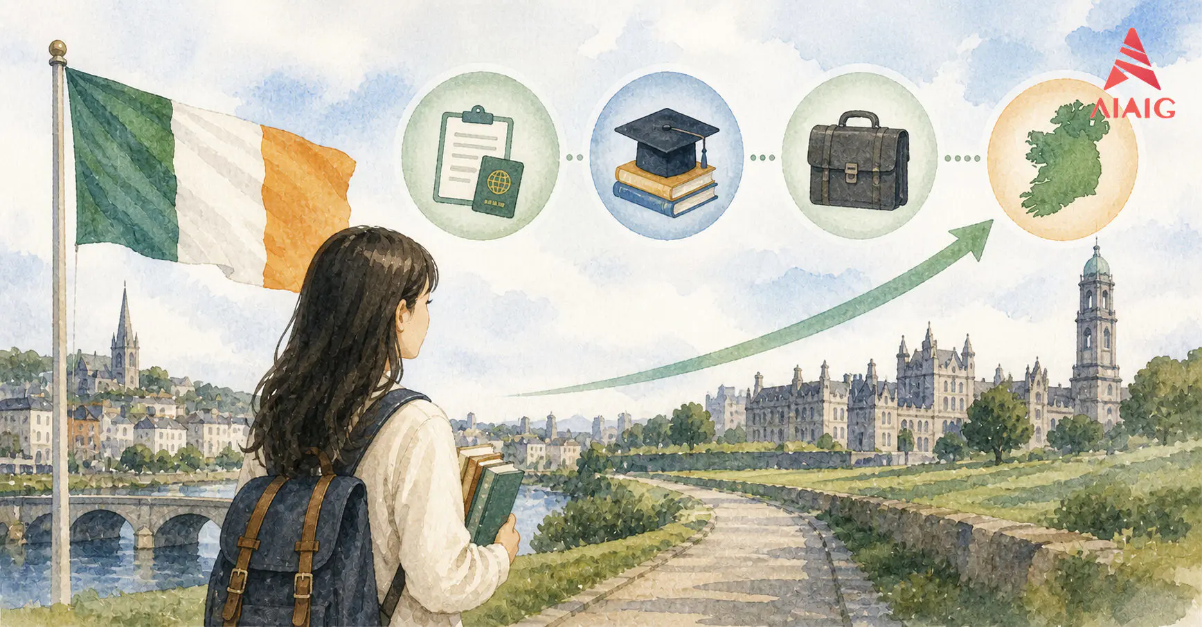 Ireland 2026 Study Abroad Comprehensive Guide: Student Visa Policy, Graduate Work Scheme (12-24 Months), and Permanent Residency Pathway for Chinese Students