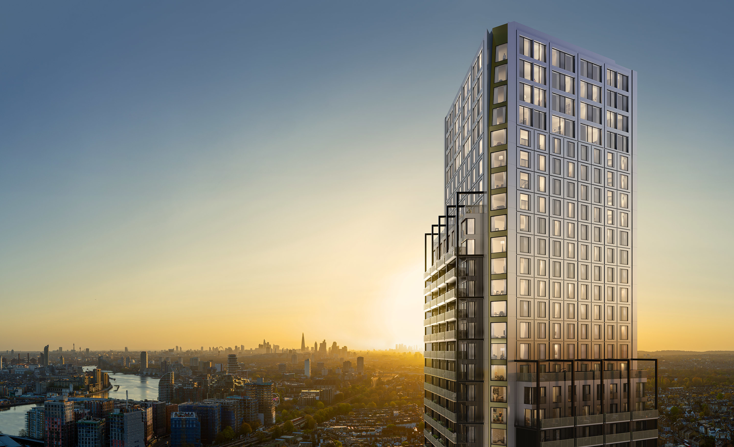 伦敦·旺兹沃思新苑 Wandsworth Mills