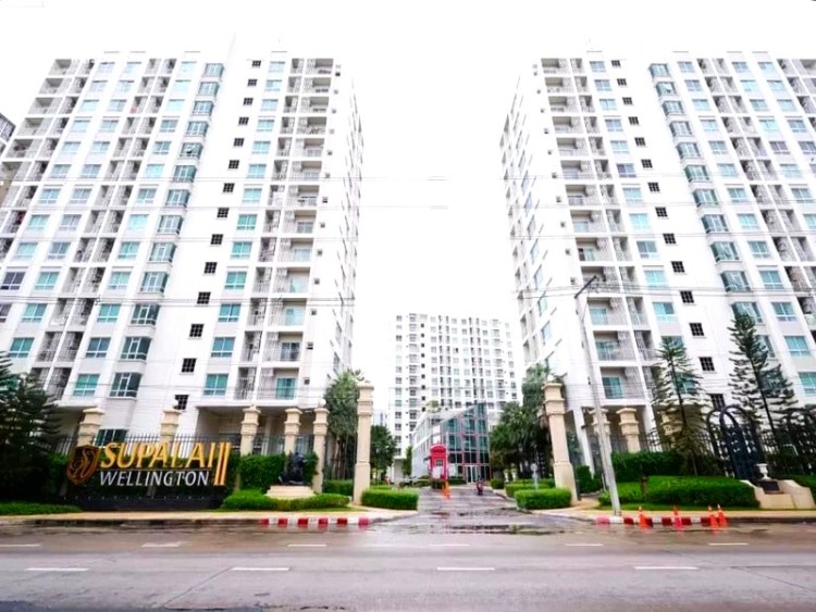 Supalai惠灵顿2，拉玛9区，66平米，2卧2卫，泳池景 拎包入住