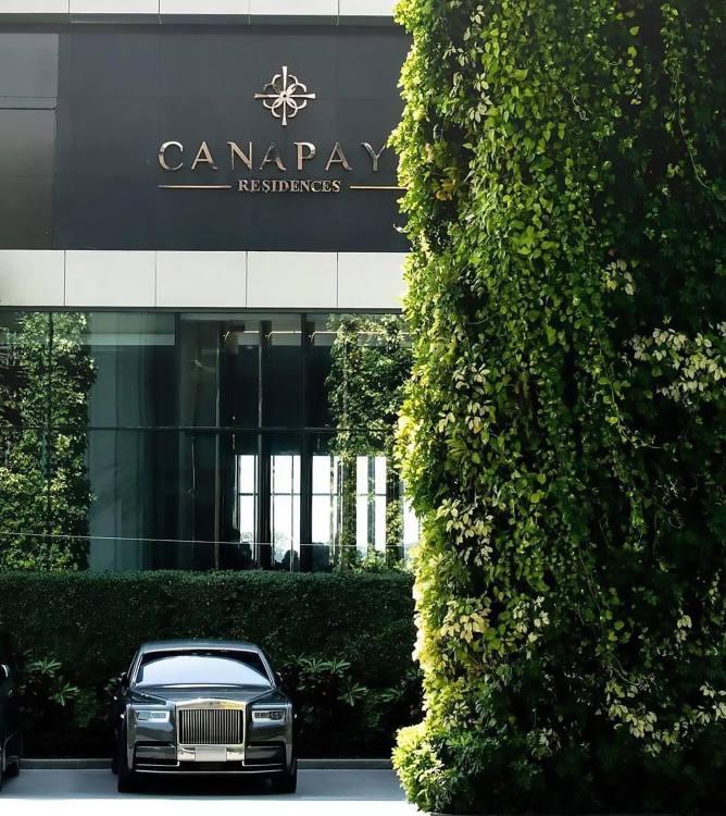 Canapaya Residences，拉玛3，168平 米，3卧3卫，亲水河景大平层 带全套家具