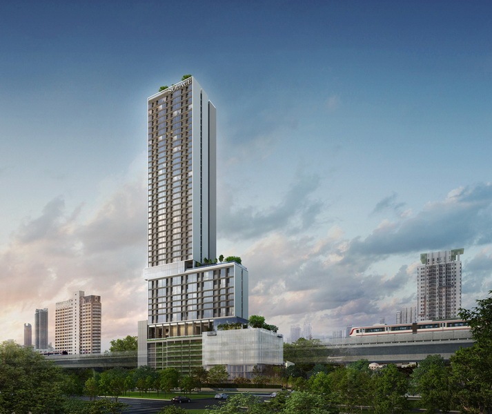 Solace Phahol, Ari区,54平米，2卧2卫，城市景 26年Q4交房