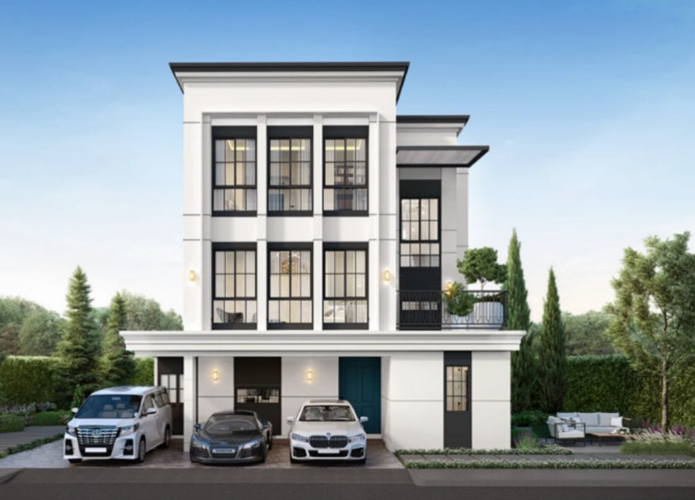泰国曼谷Chaengwattana区ISB美国学校旁现房独栋别墅PINE WELLNESS RESIDENCE PRACHACHUEN