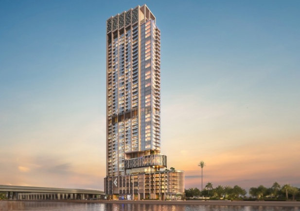 Newly Built One River Point Apartment in Ellington, Dubai, UAE, Conveniently Located by Dubai Canal