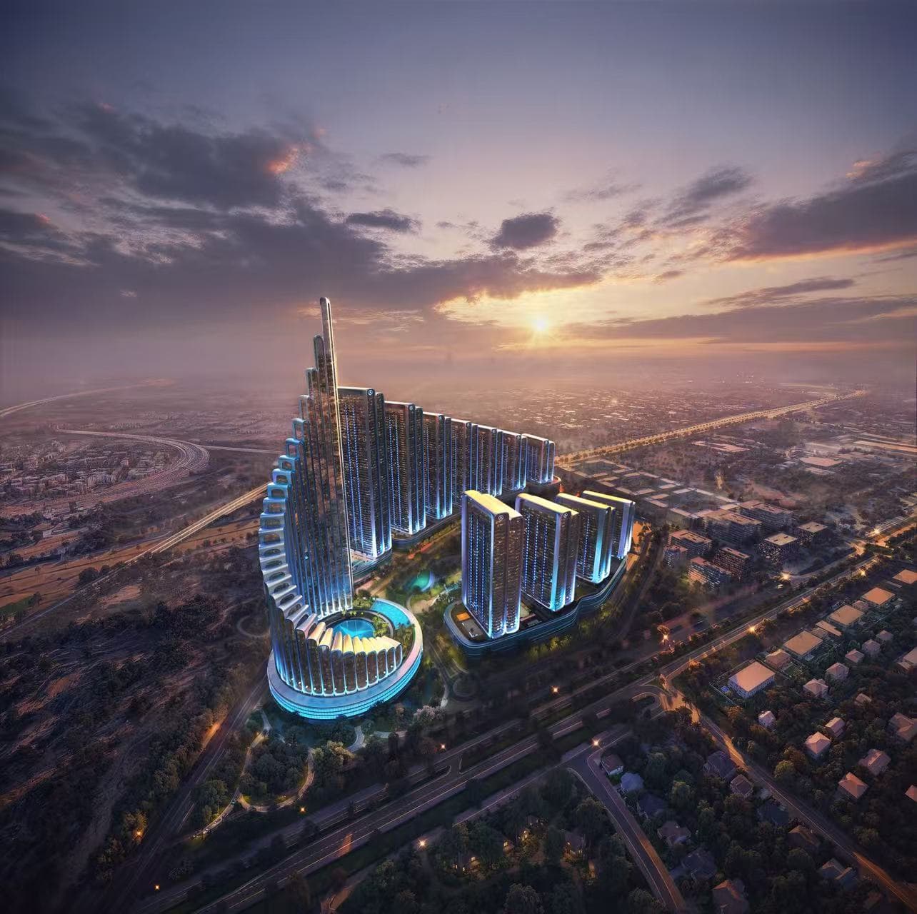 UAE Dubai Meydan District | Mercedes-Benz Selected Community | Apartment 1,299,999 AED