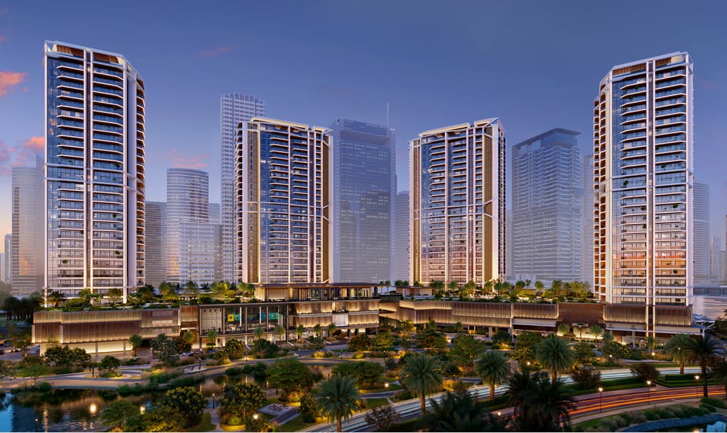 Eltiera Views in Jumeirah Island, Dubai, UAE | Apartment | Starting from 1.8 Million AED, Lake View in the Heart of the City