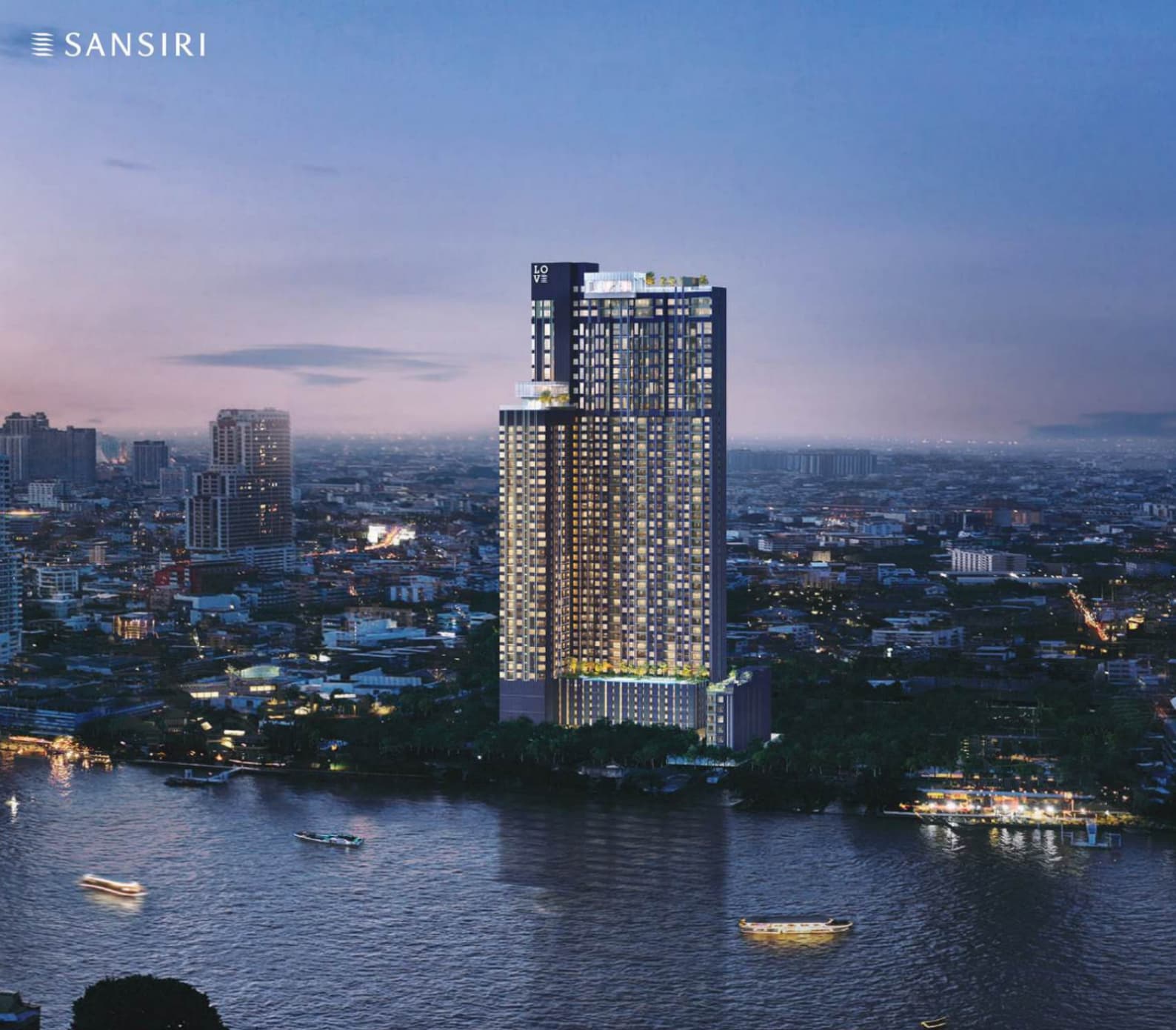 泰国曼谷LOVE CHAROEN NAKHON｜公寓｜339万泰铢起 湄南河景