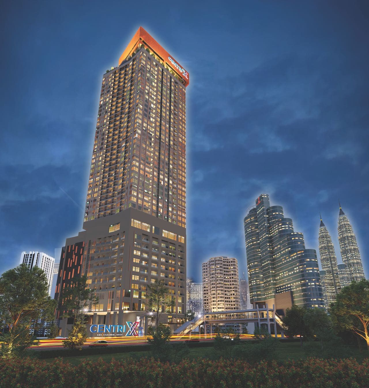 CENTRIX KLCC Apartment in Kuala Lumpur, Malaysia | True TOD Above Station · Dual-Key Layout | From RM970K