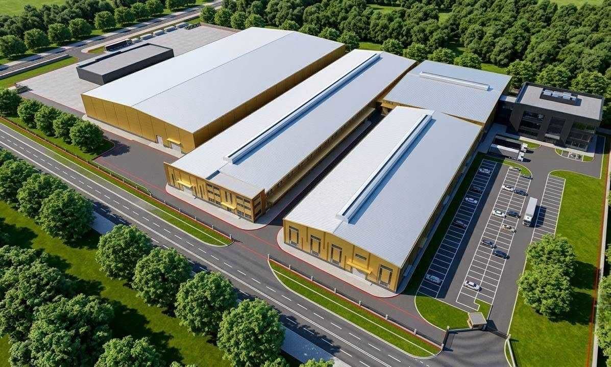 泰国春武里博文工业园厂房仓库出租｜IEAT紫色工业用地 可办Ror.Ngor.4 月租1056万泰铢丨UA-2026-07-55