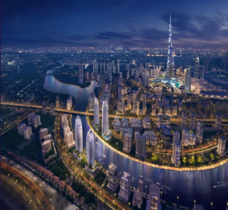 ALTITUDE de GRISOGONO Apartments in Dubai, UAE | Front-row canal views of the Burj Khalifa | Starting from AED 2.18 million