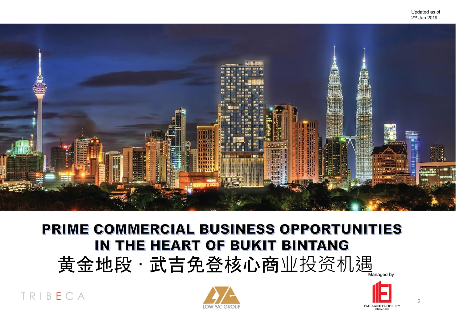 Tribeca Serviced Apartments in Kuala Lumpur, Malaysia | Bukit Bintang Freehold | Total Price RM650,000