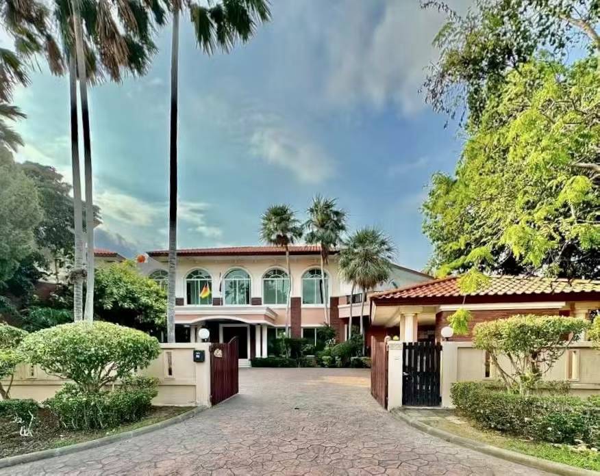 Luxury Detached Villa in Pattaya, Thailand | 4BR 4BA with Pool, Wine Cellar, Elevator | Priced at 7.2 Million RMB
