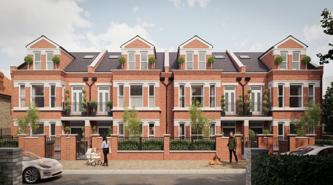英国伦敦Cedars Row｜联排别墅｜西普特尼永久产权现房 £2,815,000