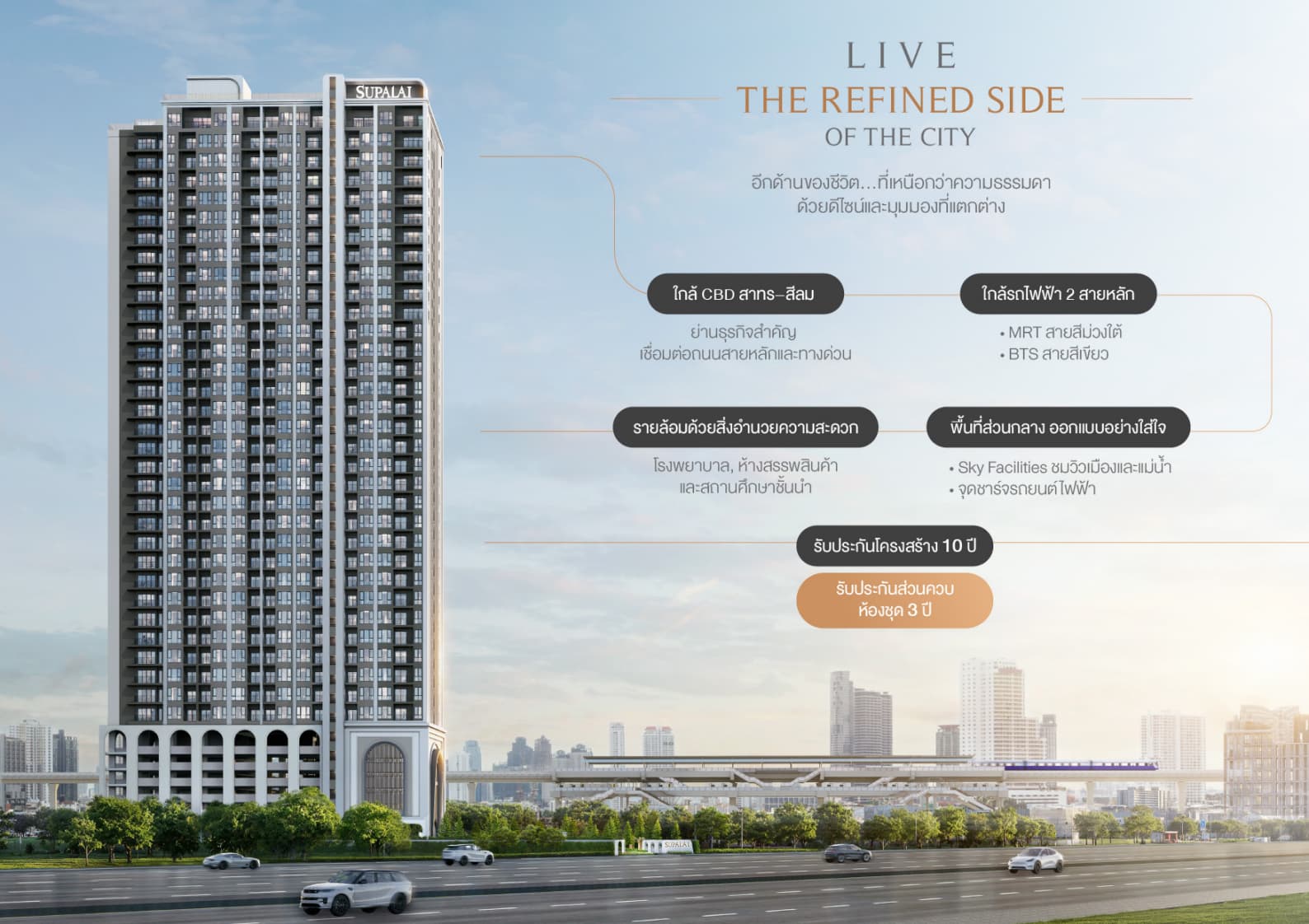 Supalai Premier Taksin, Bangkok, Thailand | 1-4 Bedroom Condos | Starting from 3 Million Thai Baht, Near BTS