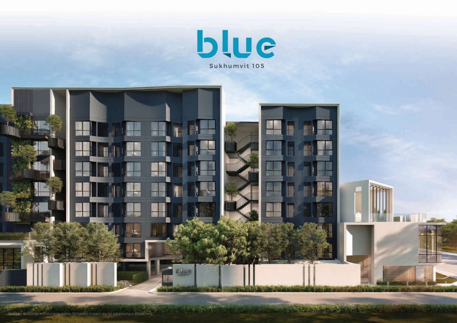 Blue Sukhumvit 105, Bangkok, Thailand | 1-Bedroom Condo | Ready-to-Move-In Freehold 2.29 Million THB