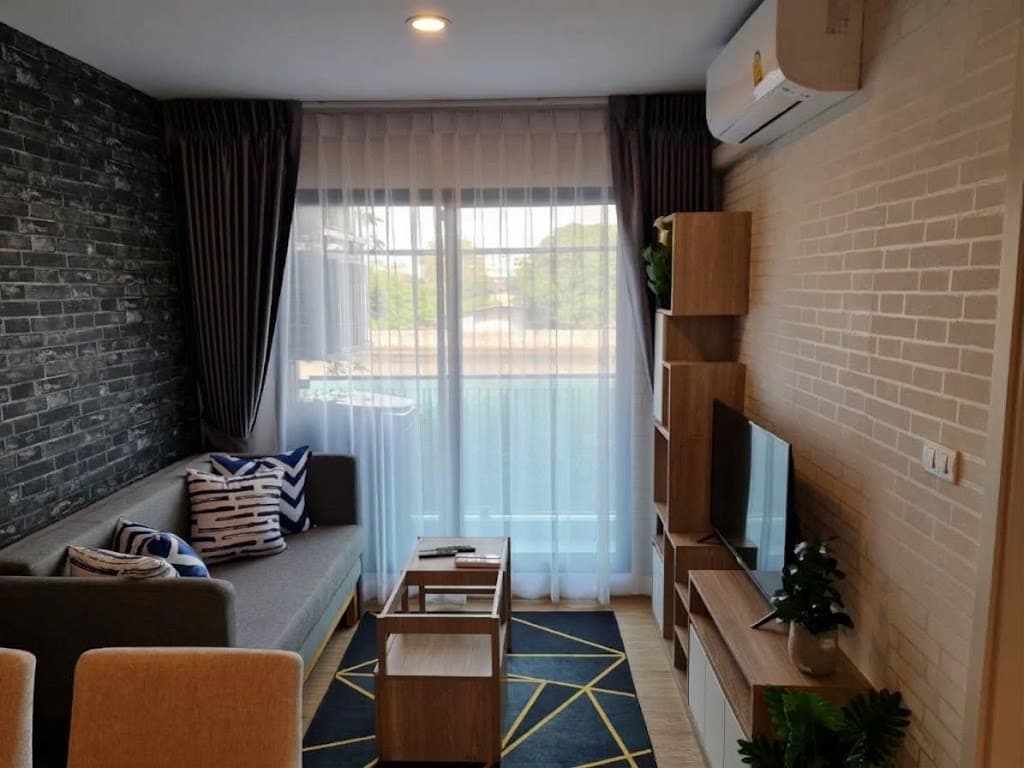 泰国曼谷 The Excel Hideaway 素坤逸50｜1卧1卫公寓｜299万泰铢带租约河景