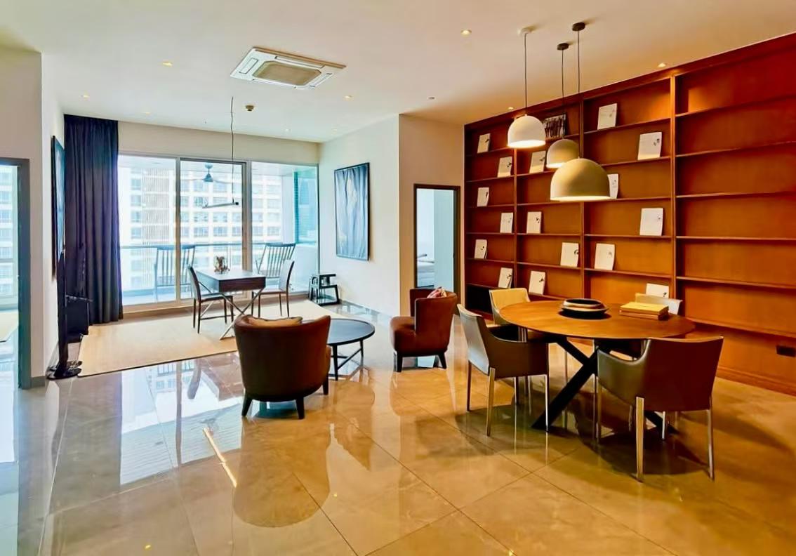 Sathorn, Bangkok, Thailand | 2-Bedroom 2-Bathroom High-Floor Apartment for Rent | 70,000 THB/Month Near BTS