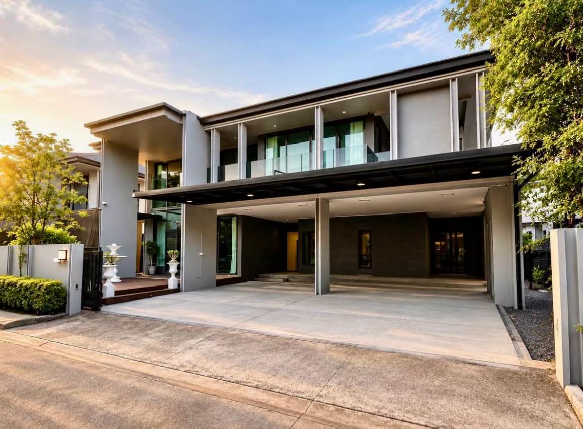 Detached Villa Near New Bangkok Airport, Thailand | 5 Bedrooms 6 Bathrooms | Monthly Rent 200,000 THB