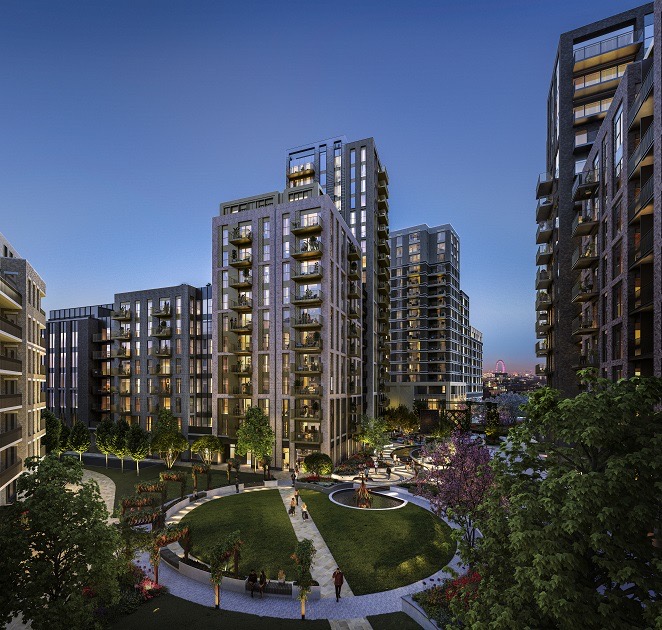 英国伦敦 Oval Village 第三期 The Pinnacle｜曼哈顿开放式一居室｜55.5万英镑现房